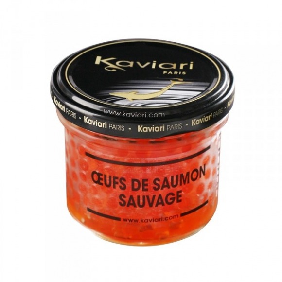 OEUFS SAUMON SAUVAGE AMERICAIN 50G