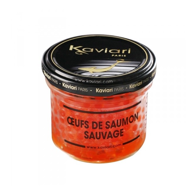 OEUFS SAUMON SAUVAGE AMERICAIN 50G