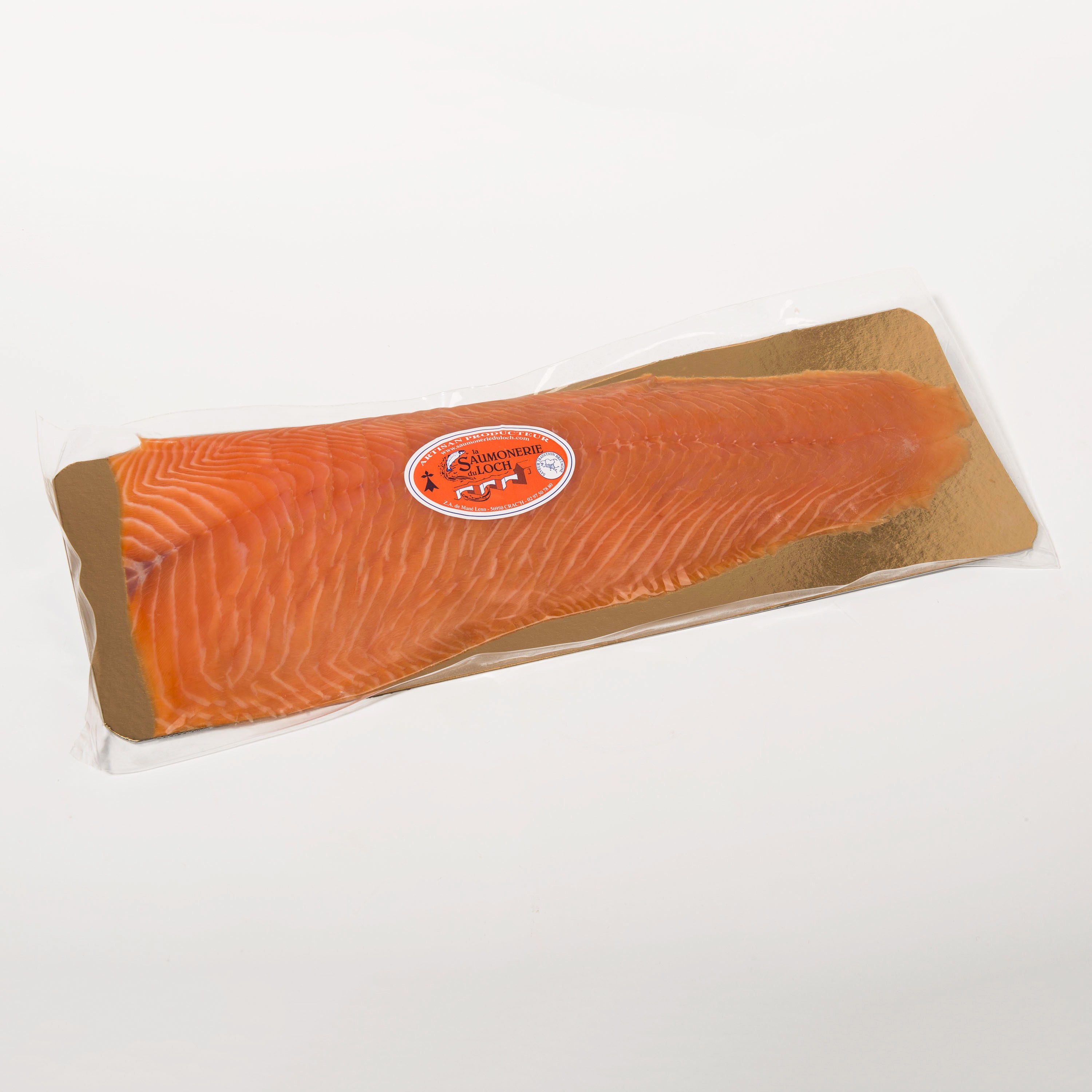 Saumon fumé Tranché Main 1 kg - Le Marché de la Mer