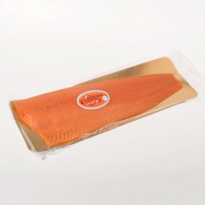 Saumon écosse fumé filet entier 1,6kg